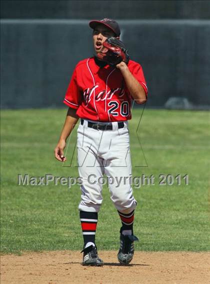 Thumbnail 3 in Los Alamitos @ Hart (CIF SS Playoffs) photogallery.