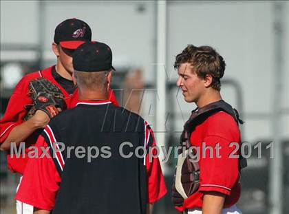 Thumbnail 1 in Los Alamitos @ Hart (CIF SS Playoffs) photogallery.