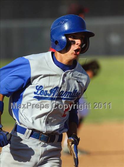 Thumbnail 3 in Los Alamitos @ Hart (CIF SS Playoffs) photogallery.