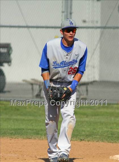 Thumbnail 2 in Los Alamitos @ Hart (CIF SS Playoffs) photogallery.