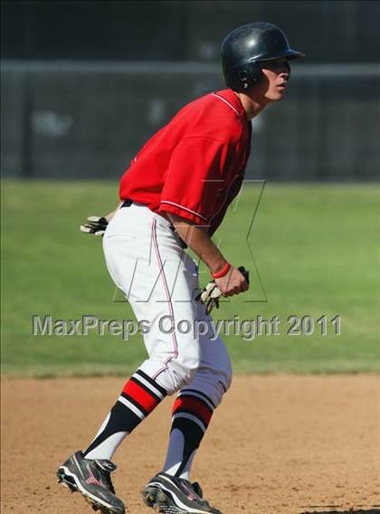 Thumbnail 3 in Los Alamitos @ Hart (CIF SS Playoffs) photogallery.