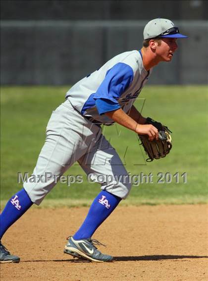 Thumbnail 2 in Los Alamitos @ Hart (CIF SS Playoffs) photogallery.