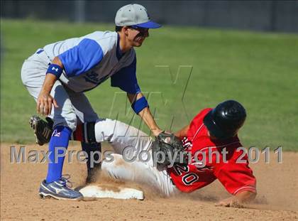 Thumbnail 2 in Los Alamitos @ Hart (CIF SS Playoffs) photogallery.