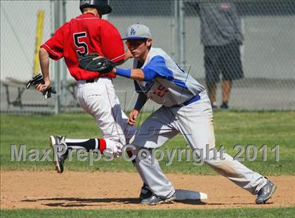 Thumbnail 3 in Los Alamitos @ Hart (CIF SS Playoffs) photogallery.