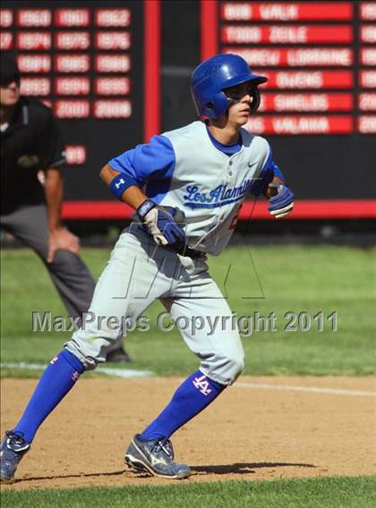 Thumbnail 3 in Los Alamitos @ Hart (CIF SS Playoffs) photogallery.