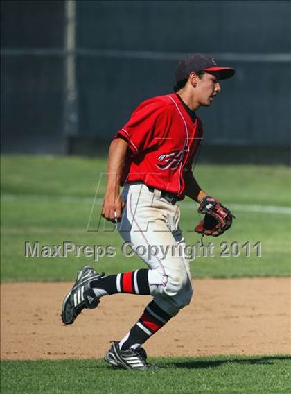 Thumbnail 2 in Los Alamitos @ Hart (CIF SS Playoffs) photogallery.