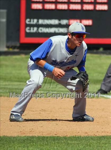Thumbnail 1 in Los Alamitos @ Hart (CIF SS Playoffs) photogallery.