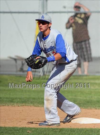 Thumbnail 1 in Los Alamitos @ Hart (CIF SS Playoffs) photogallery.