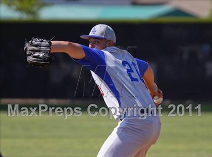 Thumbnail 1 in Los Alamitos @ Hart (CIF SS Playoffs) photogallery.
