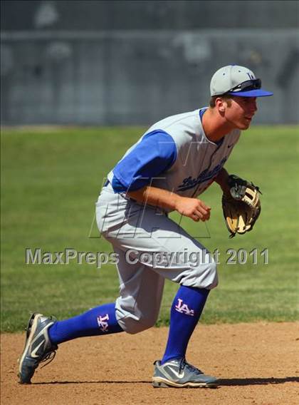 Thumbnail 2 in Los Alamitos @ Hart (CIF SS Playoffs) photogallery.