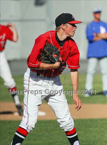 Thumbnail 3 in Los Alamitos @ Hart (CIF SS Playoffs) photogallery.