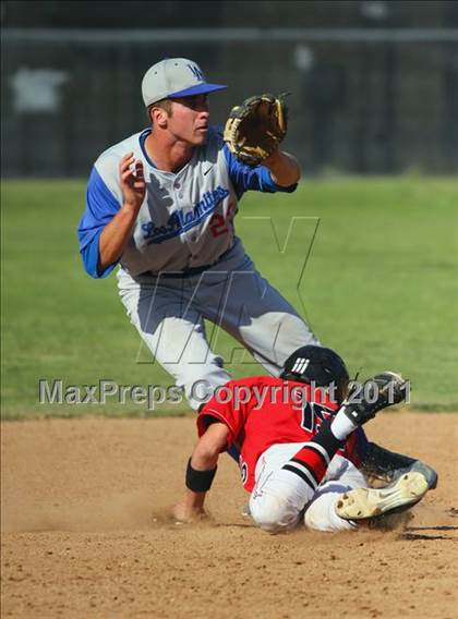 Thumbnail 2 in Los Alamitos @ Hart (CIF SS Playoffs) photogallery.