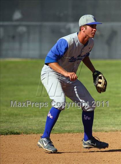 Thumbnail 1 in Los Alamitos @ Hart (CIF SS Playoffs) photogallery.