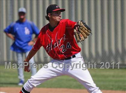 Thumbnail 2 in Los Alamitos @ Hart (CIF SS Playoffs) photogallery.