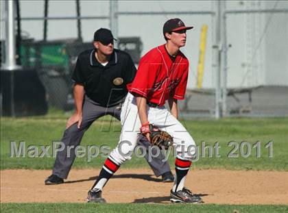 Thumbnail 1 in Los Alamitos @ Hart (CIF SS Playoffs) photogallery.