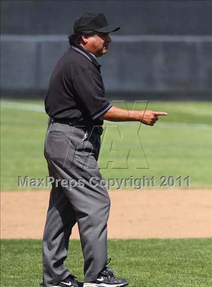 Thumbnail 2 in Los Alamitos @ Hart (CIF SS Playoffs) photogallery.
