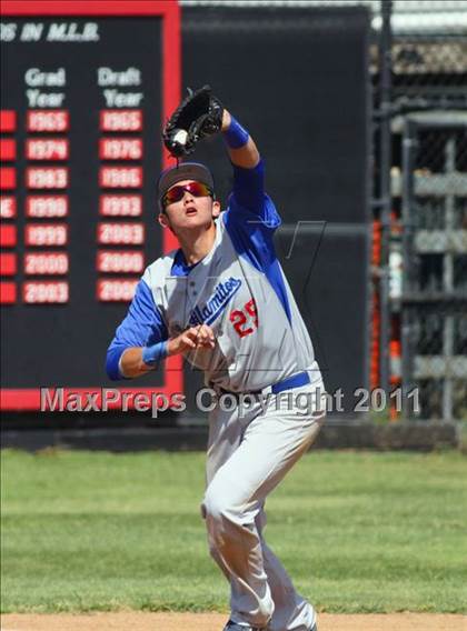 Thumbnail 2 in Los Alamitos @ Hart (CIF SS Playoffs) photogallery.