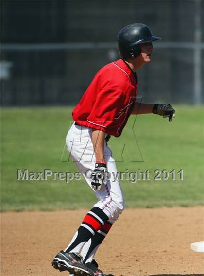 Thumbnail 3 in Los Alamitos @ Hart (CIF SS Playoffs) photogallery.