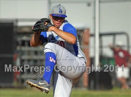 Thumbnail 3 in Los Alamitos @ Hart (CIF SS Playoffs) photogallery.