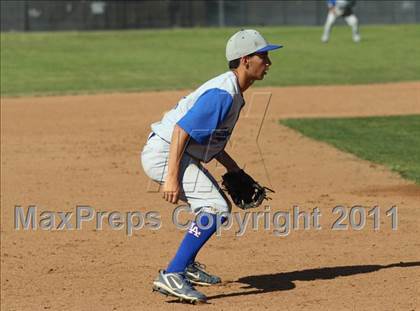 Thumbnail 2 in Los Alamitos @ Hart (CIF SS Playoffs) photogallery.
