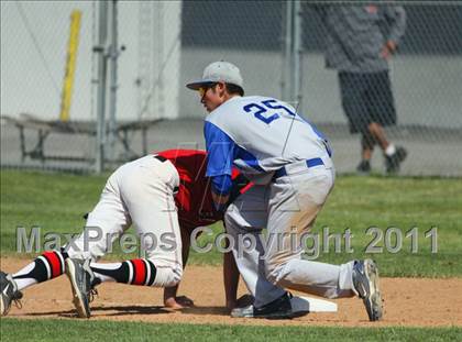 Thumbnail 3 in Los Alamitos @ Hart (CIF SS Playoffs) photogallery.