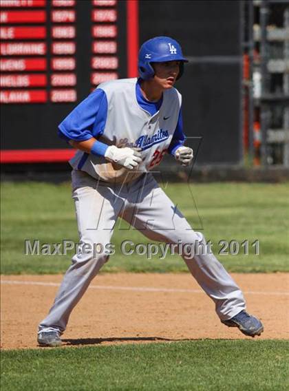Thumbnail 3 in Los Alamitos @ Hart (CIF SS Playoffs) photogallery.