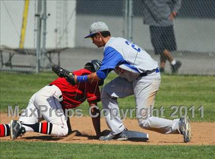 Thumbnail 1 in Los Alamitos @ Hart (CIF SS Playoffs) photogallery.