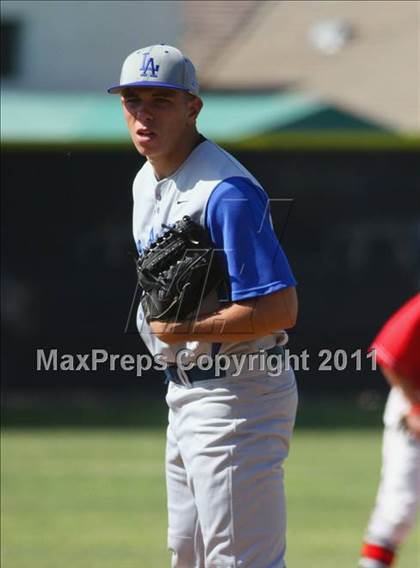 Thumbnail 2 in Los Alamitos @ Hart (CIF SS Playoffs) photogallery.