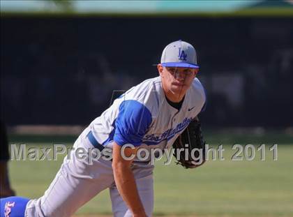 Thumbnail 2 in Los Alamitos @ Hart (CIF SS Playoffs) photogallery.