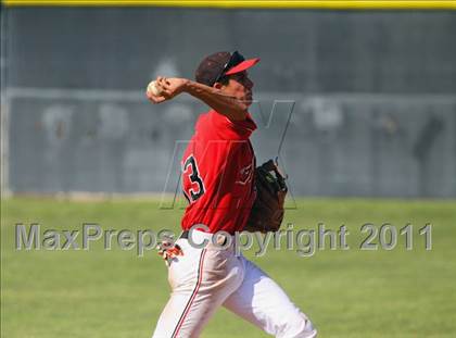 Thumbnail 1 in Los Alamitos @ Hart (CIF SS Playoffs) photogallery.