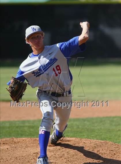 Thumbnail 3 in Los Alamitos @ Hart (CIF SS Playoffs) photogallery.