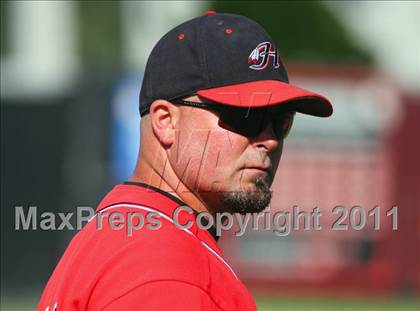 Thumbnail 2 in Los Alamitos @ Hart (CIF SS Playoffs) photogallery.
