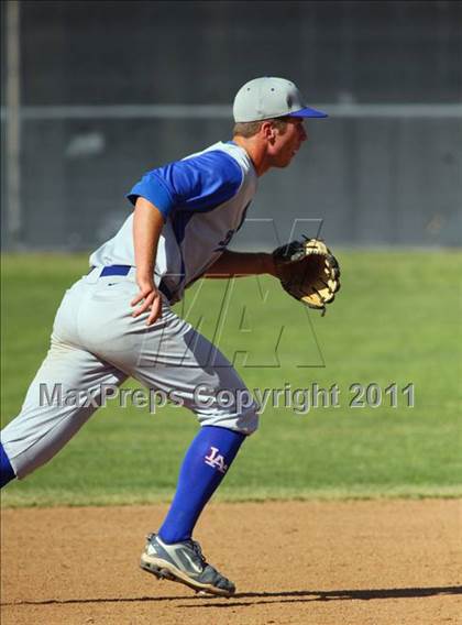 Thumbnail 2 in Los Alamitos @ Hart (CIF SS Playoffs) photogallery.