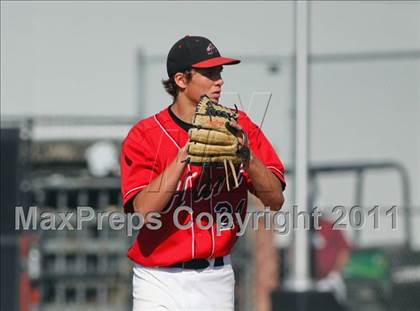 Thumbnail 3 in Los Alamitos @ Hart (CIF SS Playoffs) photogallery.