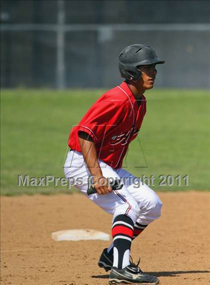 Thumbnail 2 in Los Alamitos @ Hart (CIF SS Playoffs) photogallery.