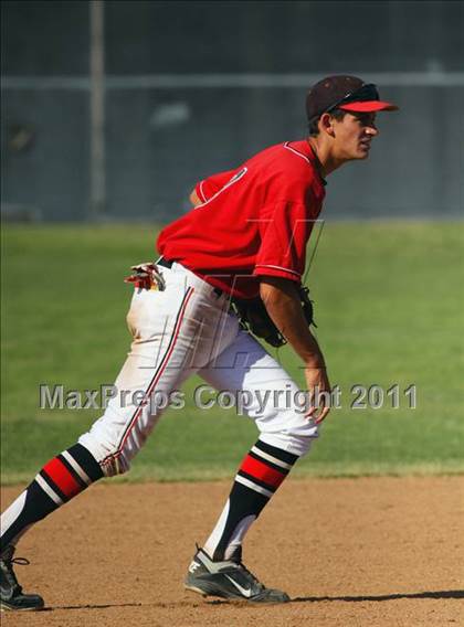 Thumbnail 3 in Los Alamitos @ Hart (CIF SS Playoffs) photogallery.