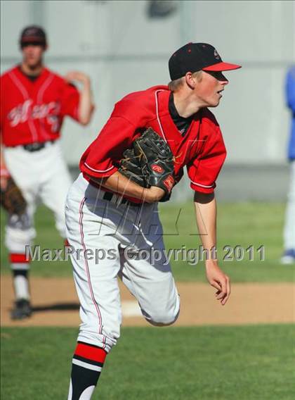 Thumbnail 2 in Los Alamitos @ Hart (CIF SS Playoffs) photogallery.