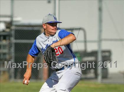 Thumbnail 1 in Los Alamitos @ Hart (CIF SS Playoffs) photogallery.