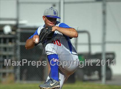 Thumbnail 3 in Los Alamitos @ Hart (CIF SS Playoffs) photogallery.