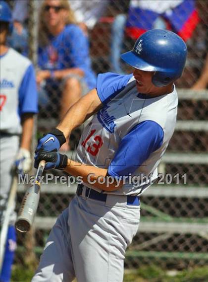 Thumbnail 3 in Los Alamitos @ Hart (CIF SS Playoffs) photogallery.