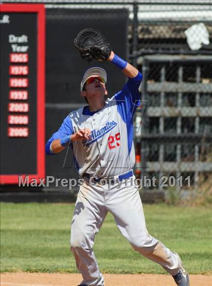 Thumbnail 1 in Los Alamitos @ Hart (CIF SS Playoffs) photogallery.