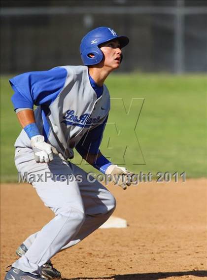 Thumbnail 3 in Los Alamitos @ Hart (CIF SS Playoffs) photogallery.