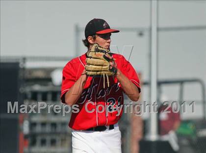 Thumbnail 1 in Los Alamitos @ Hart (CIF SS Playoffs) photogallery.
