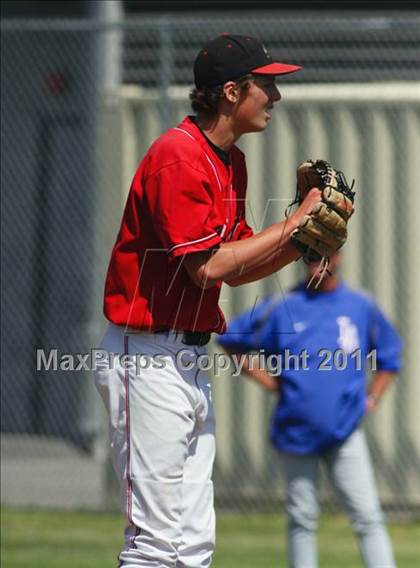 Thumbnail 3 in Los Alamitos @ Hart (CIF SS Playoffs) photogallery.