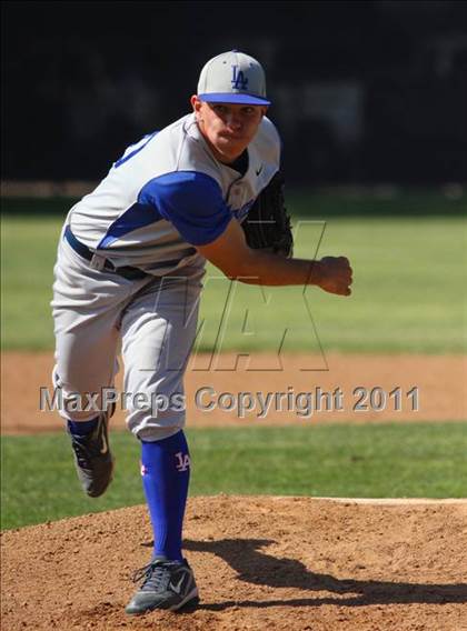 Thumbnail 1 in Los Alamitos @ Hart (CIF SS Playoffs) photogallery.