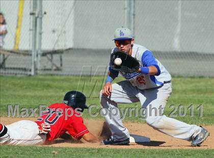Thumbnail 1 in Los Alamitos @ Hart (CIF SS Playoffs) photogallery.