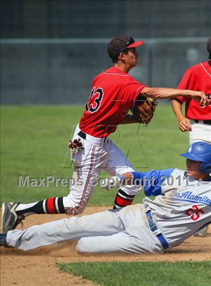 Thumbnail 3 in Los Alamitos @ Hart (CIF SS Playoffs) photogallery.