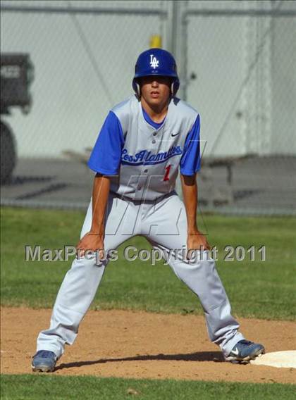 Thumbnail 2 in Los Alamitos @ Hart (CIF SS Playoffs) photogallery.