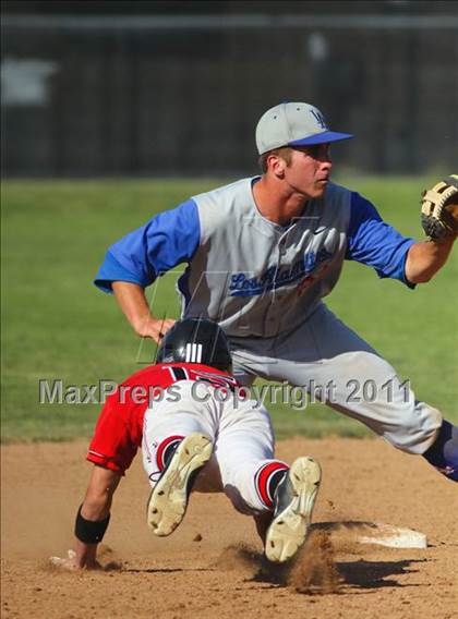 Thumbnail 1 in Los Alamitos @ Hart (CIF SS Playoffs) photogallery.