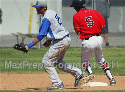 Thumbnail 1 in Los Alamitos @ Hart (CIF SS Playoffs) photogallery.